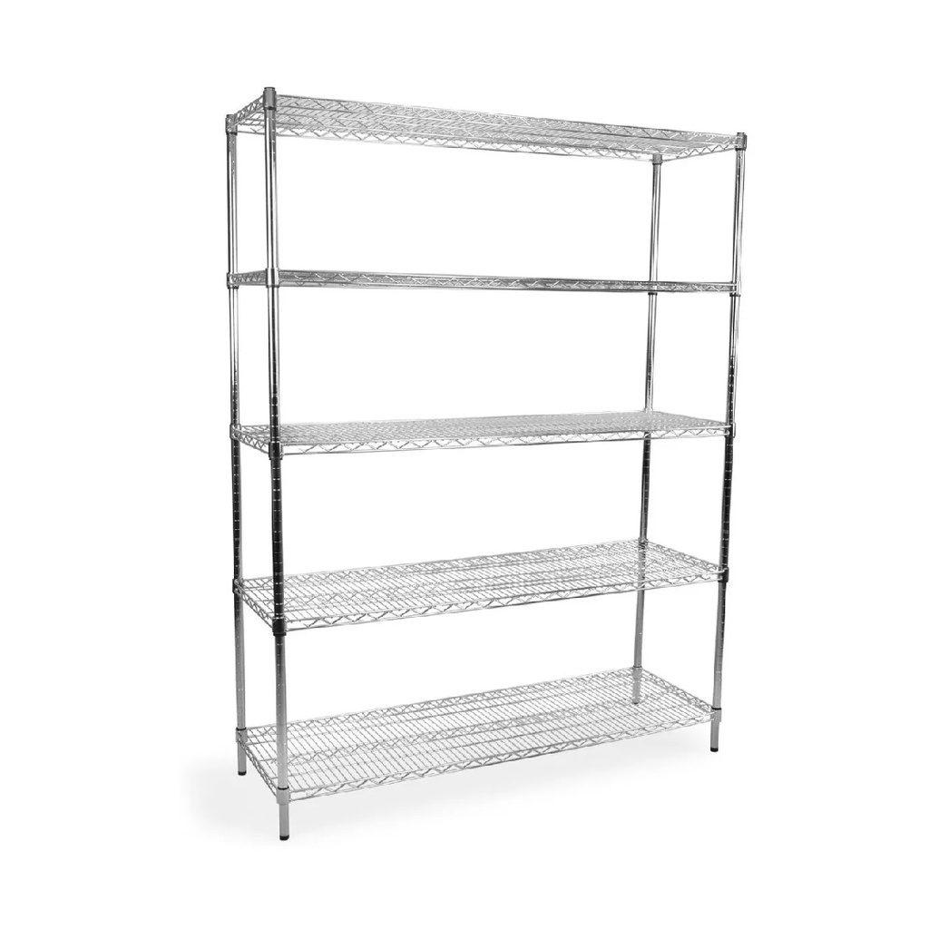 [ESTVPDO] Estantería Cromada 200x120x45 cm para VPDome