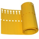 Etiqueta Naranja Doblar 1,3 x 12 cm - Pack 100 Uds