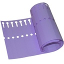 Etiqueta Morada Doblar 1,3 x 12 cm - Pack 100 Uds