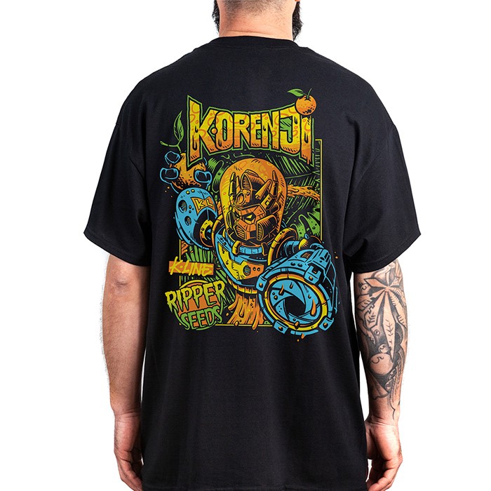 Remera RS Negra KORENJI - XXL