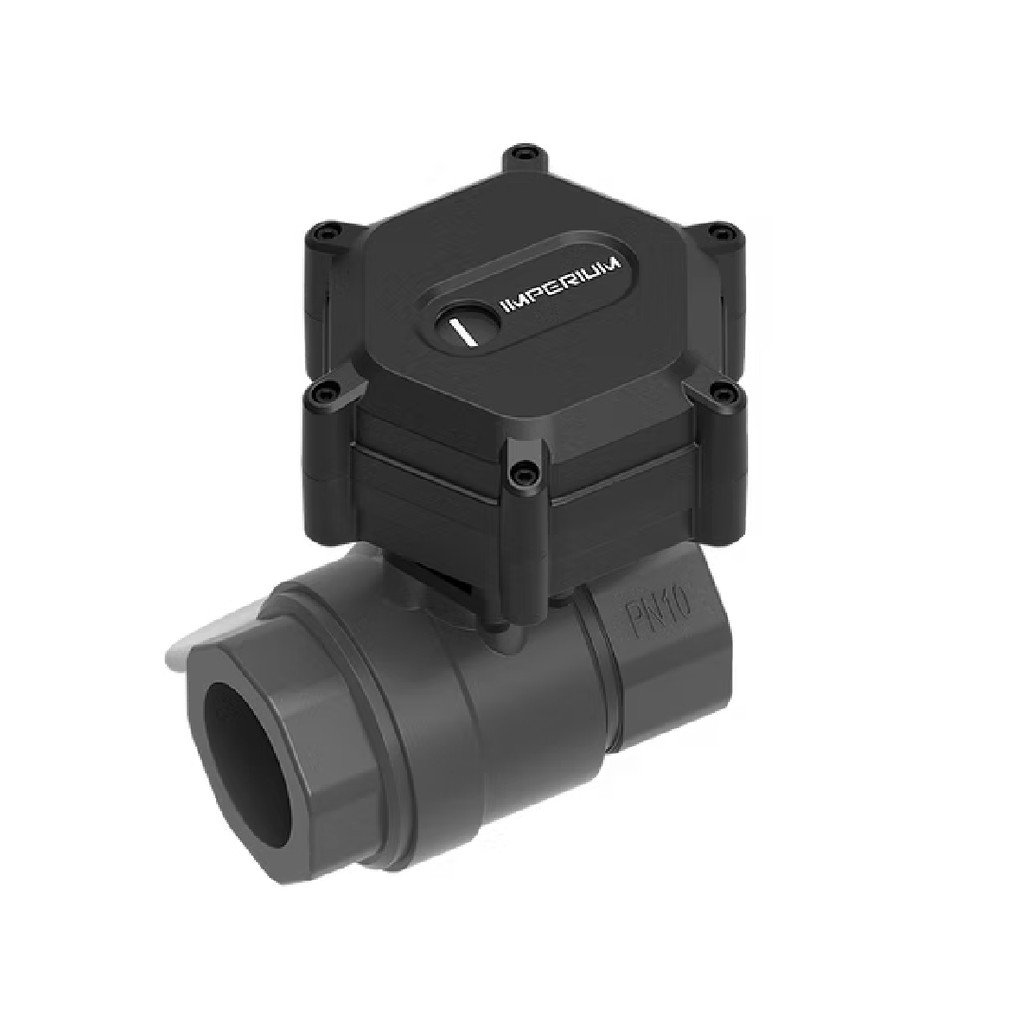 [IC100ZV24V] Imperium Controls - Válvula de Bola PVC - 1" NPT - 24V