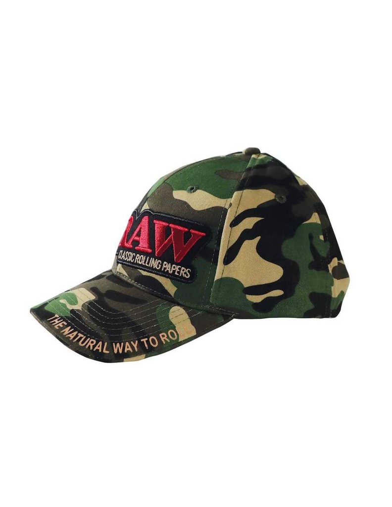 [RAWGO08] Gorra Raw Camuflaje Verde con Poker
