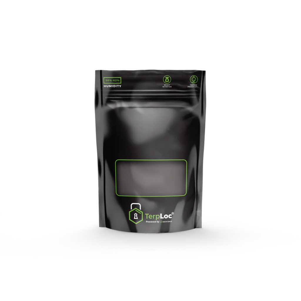 [GBBV7] Grove Bags Bolsa con Ventana TerpLoc - 7 gr (1/4 oz) - Pack 10 Uds.