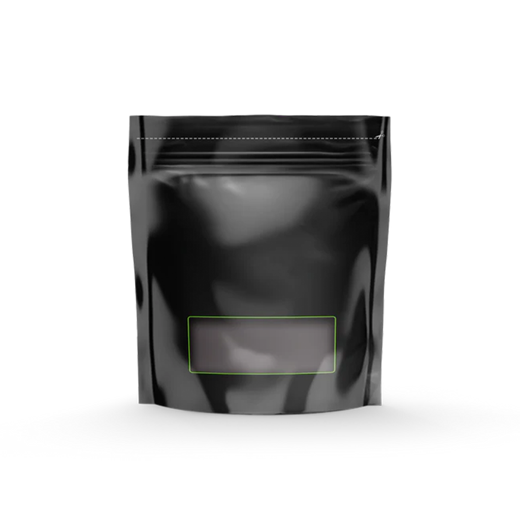 [GBBV14] Grove Bags Bolsa con Ventana TerpLoc - 14 gr (1/2 oz) - Pack 10 Uds.