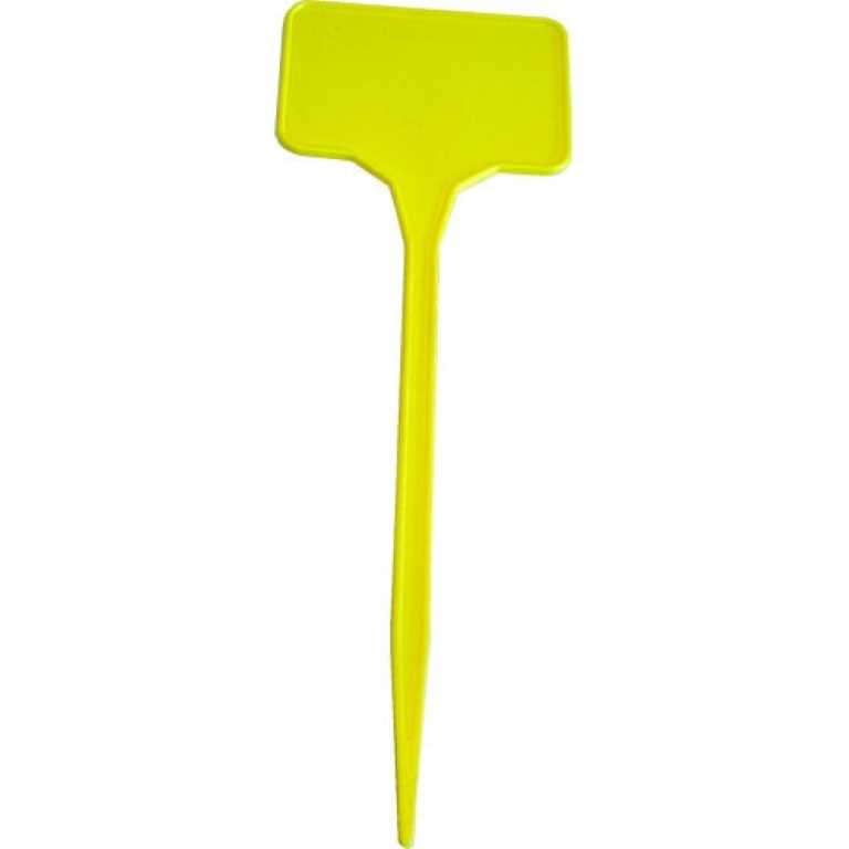 Etiqueta Amarilla Pincho 15 cm - Pack 10 Uds.