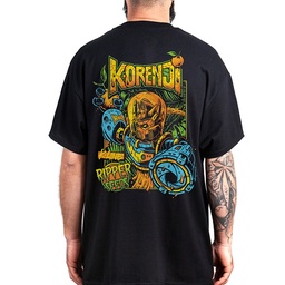 [RSRKOXL] Remera RS Negra KORENJI - XL