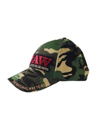 [RAWGO08] Gorra Raw Camuflaje Verde con Poker